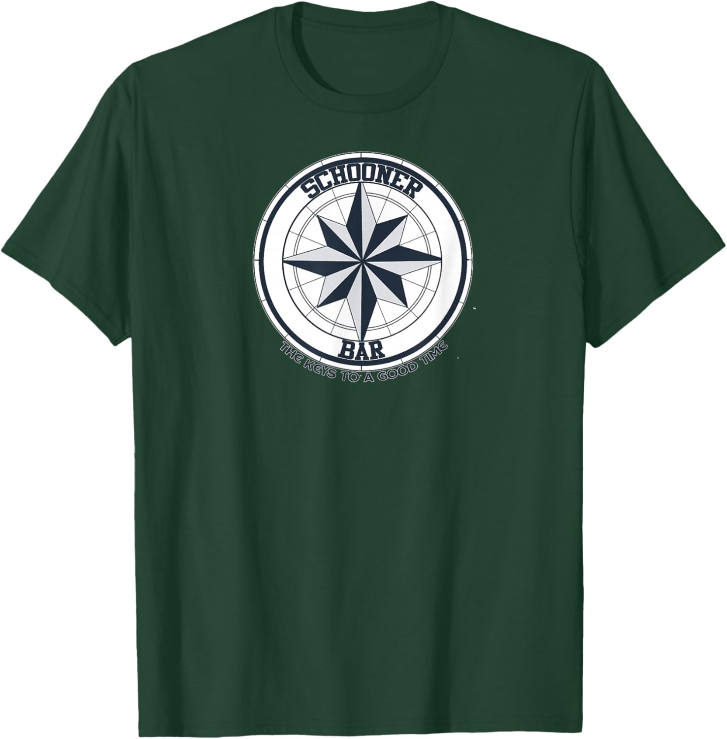 Schooner Bar Royal Cruise Piano Bar Cocktails T-Shirt - T-Shirt | Forest