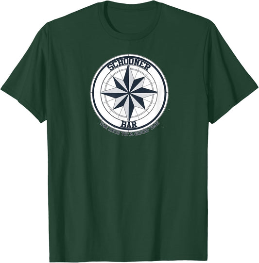 Schooner Bar Royal Cruise Piano Bar Cocktails T-Shirt - T-Shirt | Forest