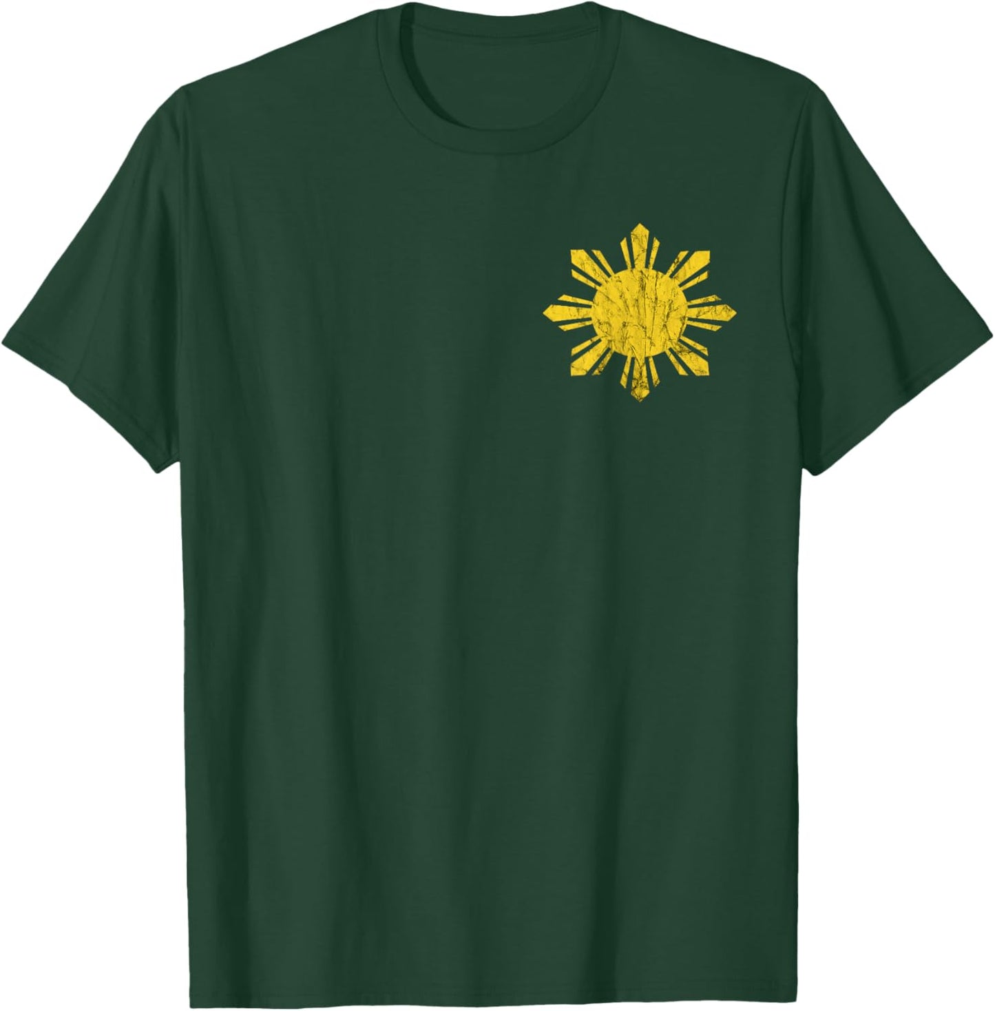 Philippines Filipino Sun Pilipinas Pride Filipino Roots T-Shirt - T-Shirt | Forest