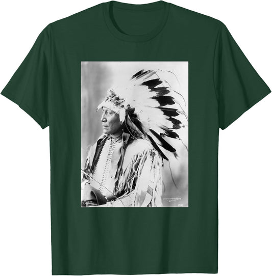 Chief Hollow Horn Bear T-Shirt - T-Shirt | Forest