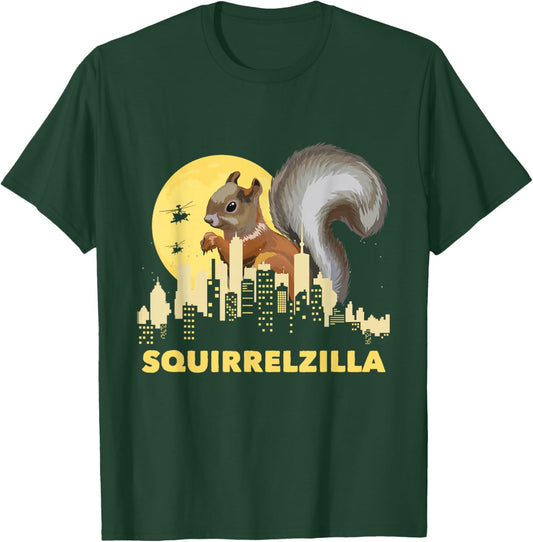 Squirrelzilla - Squirrel Whisperer Squirrel Lover Animal Small T-Shirt - T-Shirt | Forest