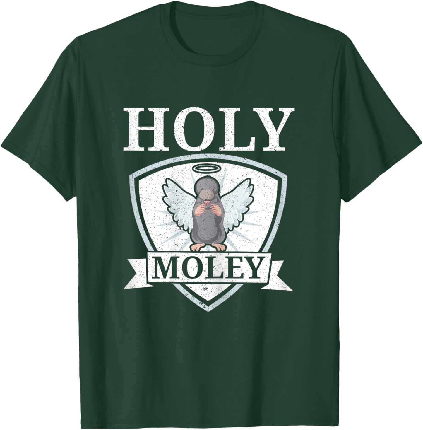Holey Moley Animal Pun Mole Lover Mole Whisperer T-Shirt - T-Shirt | Forest