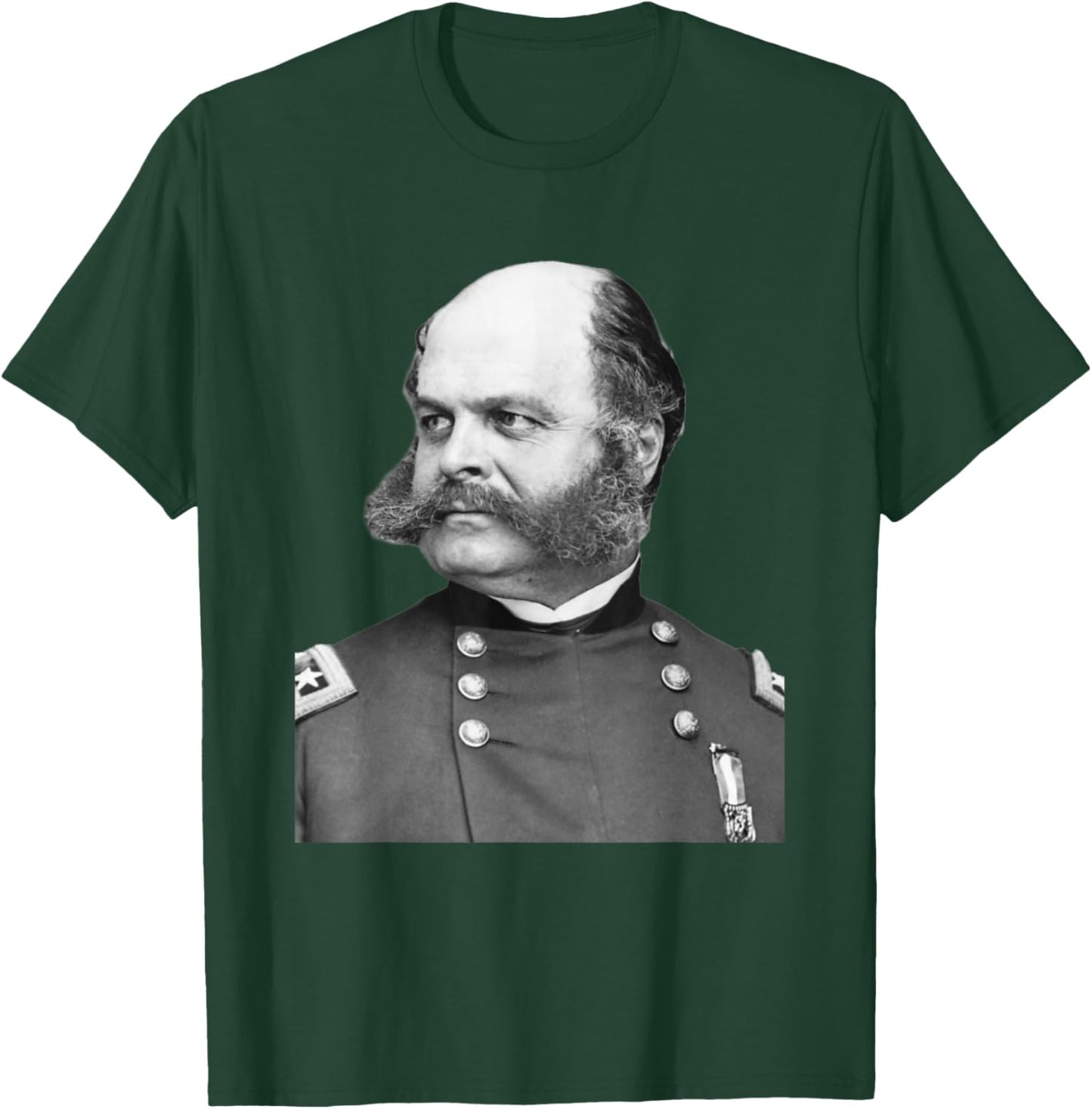 General Ambrose Burnside T-Shirt - T-Shirt | Forest