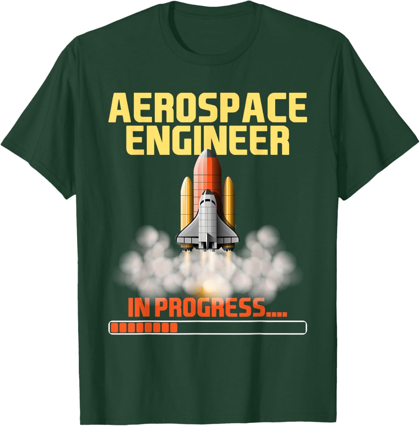 In Progress - Aerospace Engineer Aeronautical Engineering T-Shirt - T-Shirt | Forest