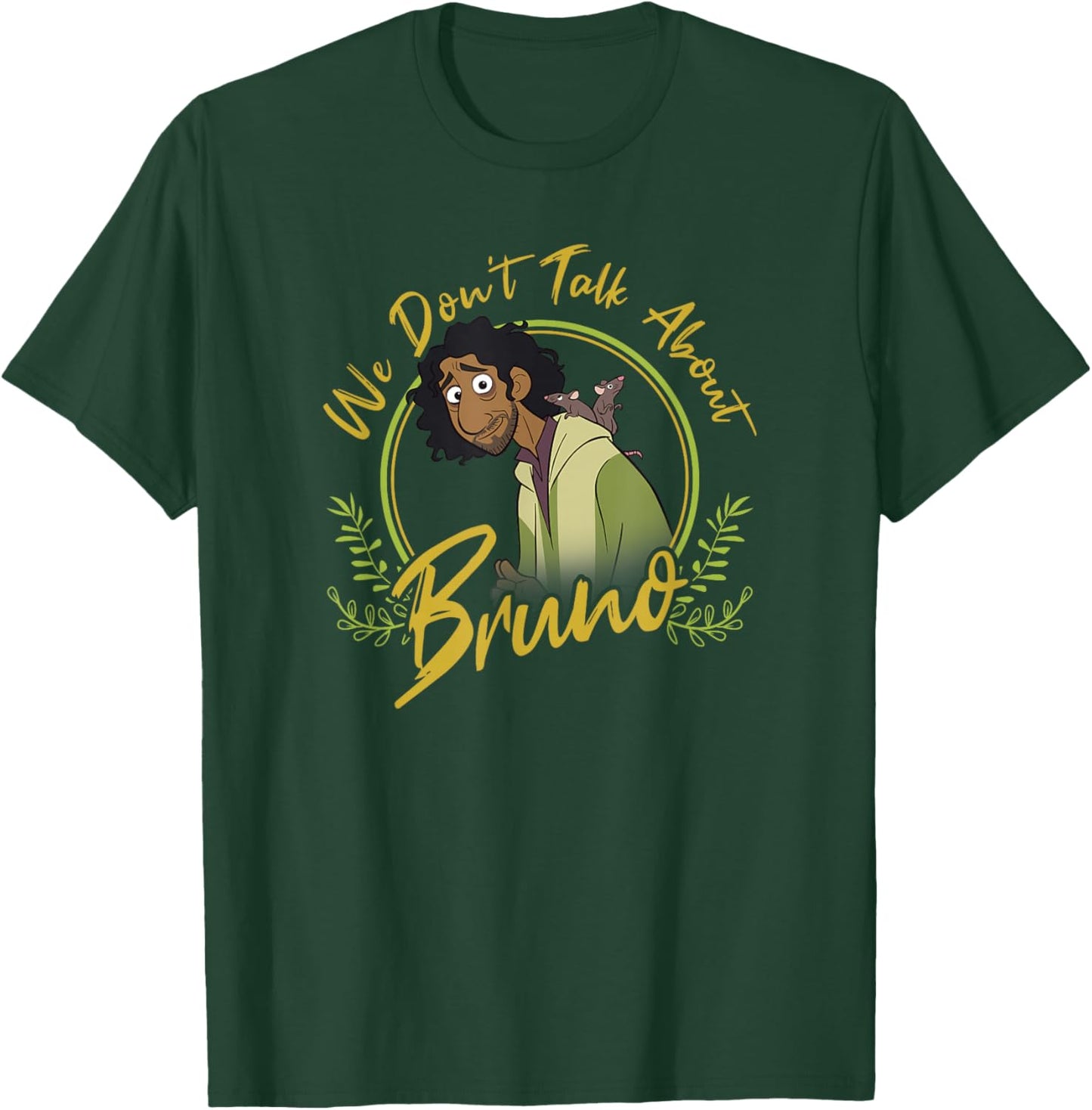 Disney Encanto We Don’t Talk About Bruno Classic Quote T-Shirt - T-Shirt | Forest