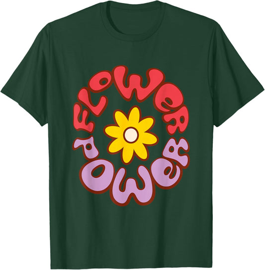 Flower Power T-Shirt - T-Shirt | Forest