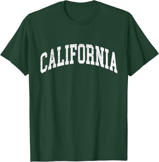 California - CA - Distressed/Worn Design - Classic Small T-Shirt - T-Shirt | Forest