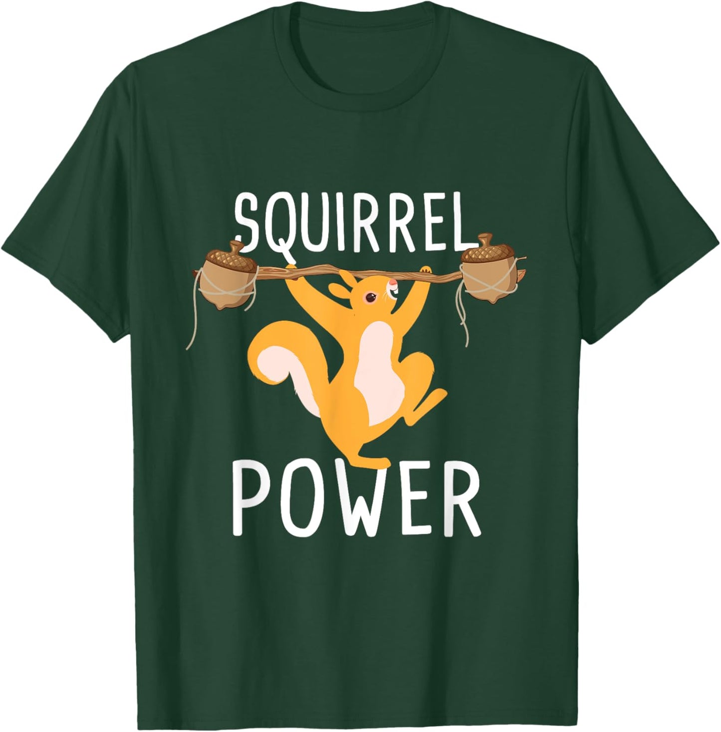Squirrel Power - Rodent Animal Squirrel Lover T-Shirt - T-Shirt | Forest