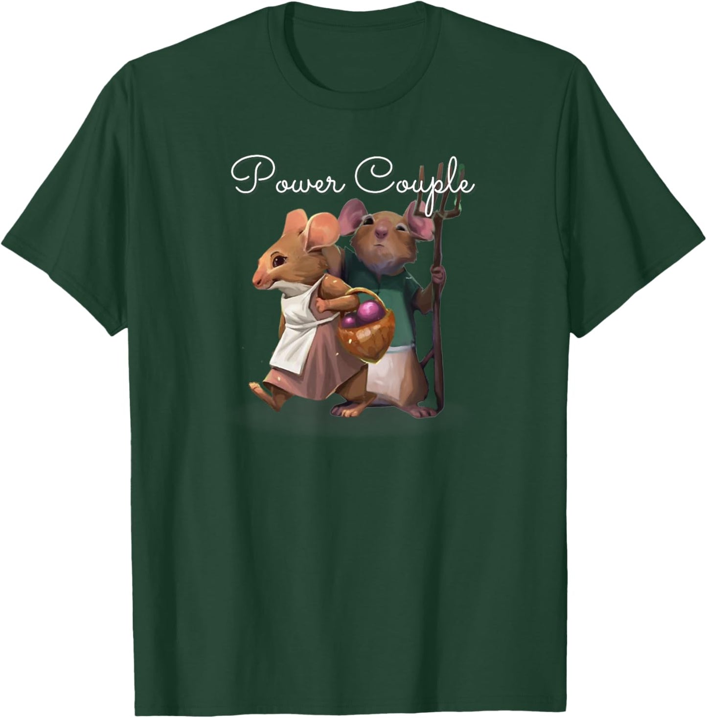 Power Couple - Everdell Board Game T-Shirt - T-Shirt | Forest