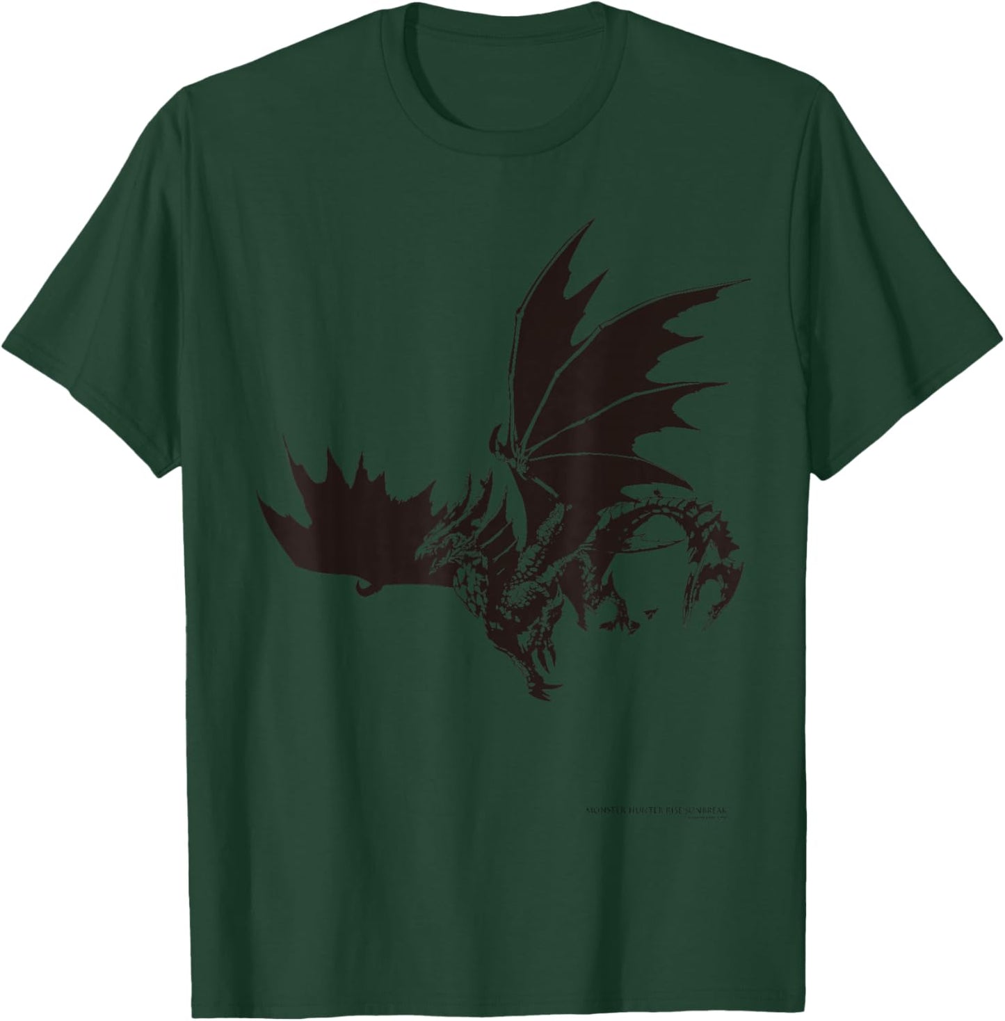 MONSTER HUNTER RISE：SUNBREAK Malzeno illustration T-Shirt - T-Shirt | Forest