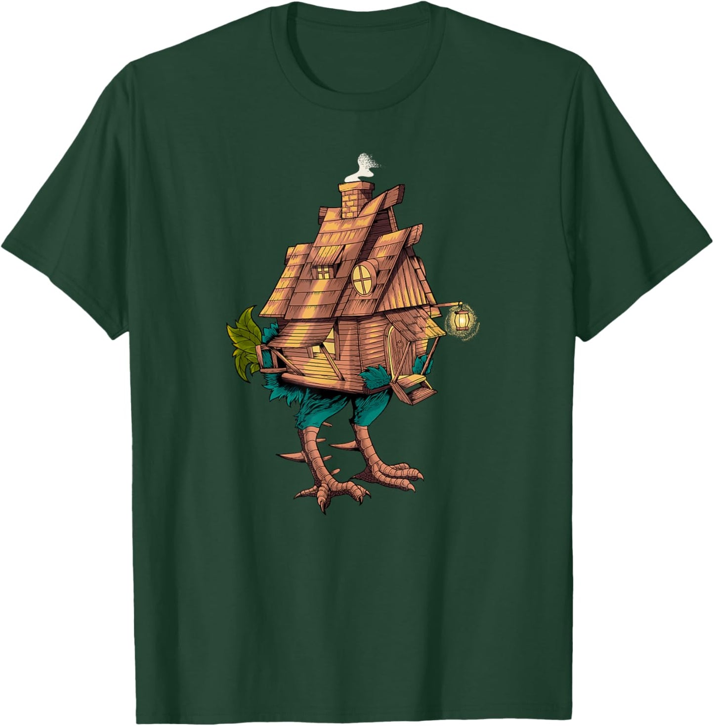 House of Baba Yaga T-Shirt - T-Shirt | Forest