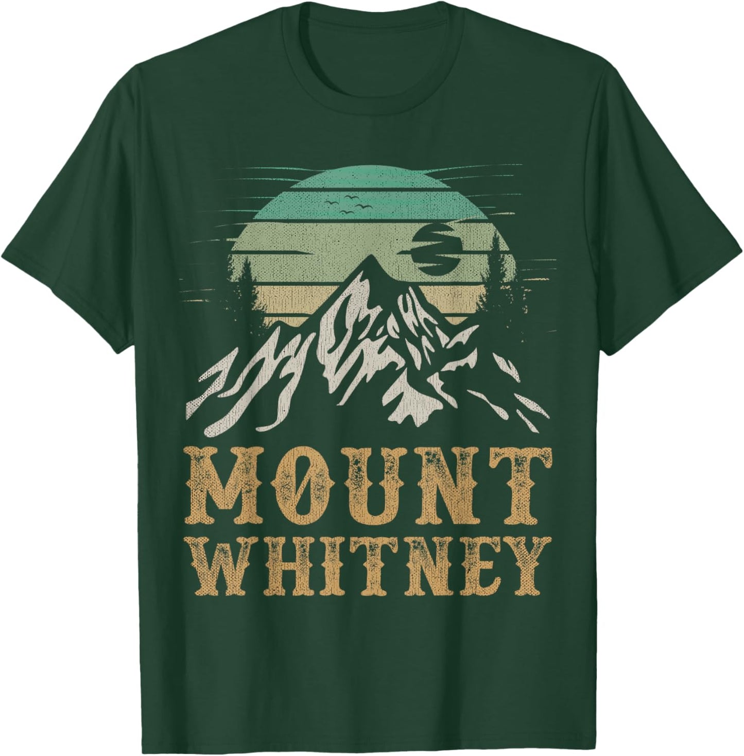 Mount Whitney National Park Merchandise Hiking Mt. Whitney T-Shirt - T-Shirt | Forest