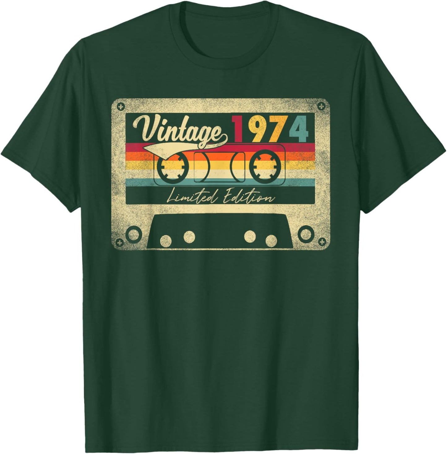 Limited Edition Vintage Best Of 1974 48th Birthday Gift T-Shirt - T-Shirt | Forest