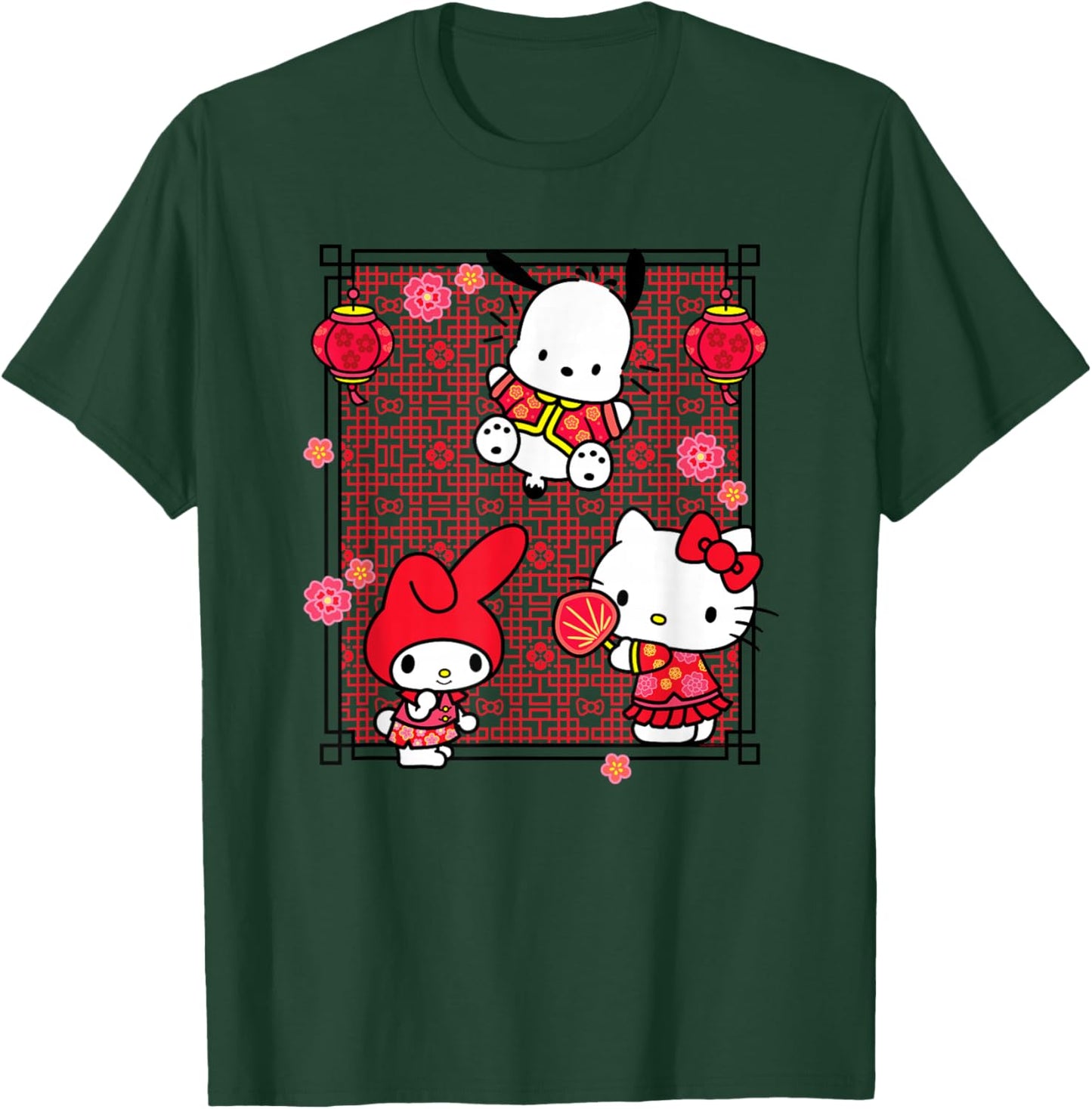 Sanrio Characters Lunar New Year T-Shirt - T-Shirt | Forest