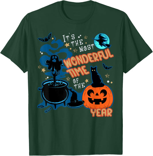 Halloween It's the Most Wonderful Time of the Year Halloween T-Shirt - T-Shirt | Forest