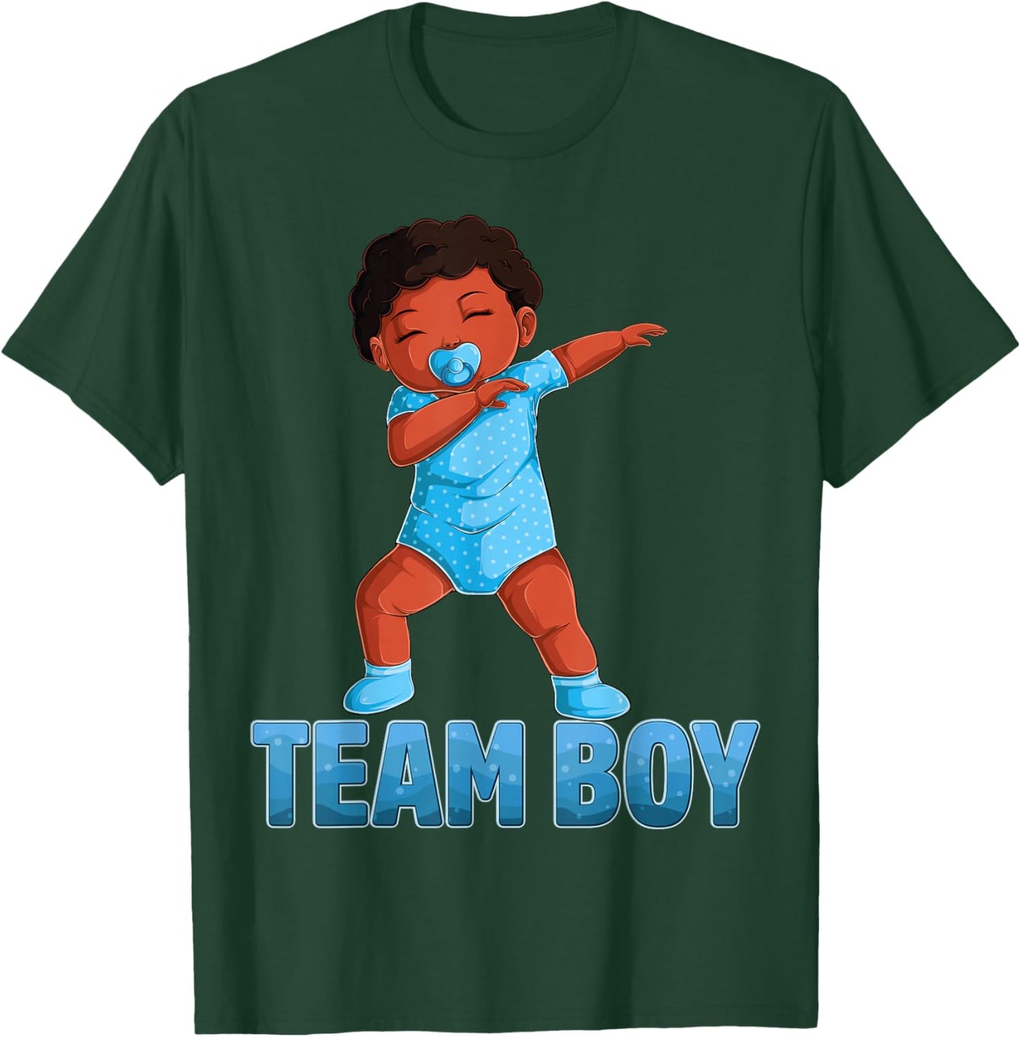 Gender Reveal Party Team Boy Baby Announcement Women Men T-Shirt - T-Shirt | Forest