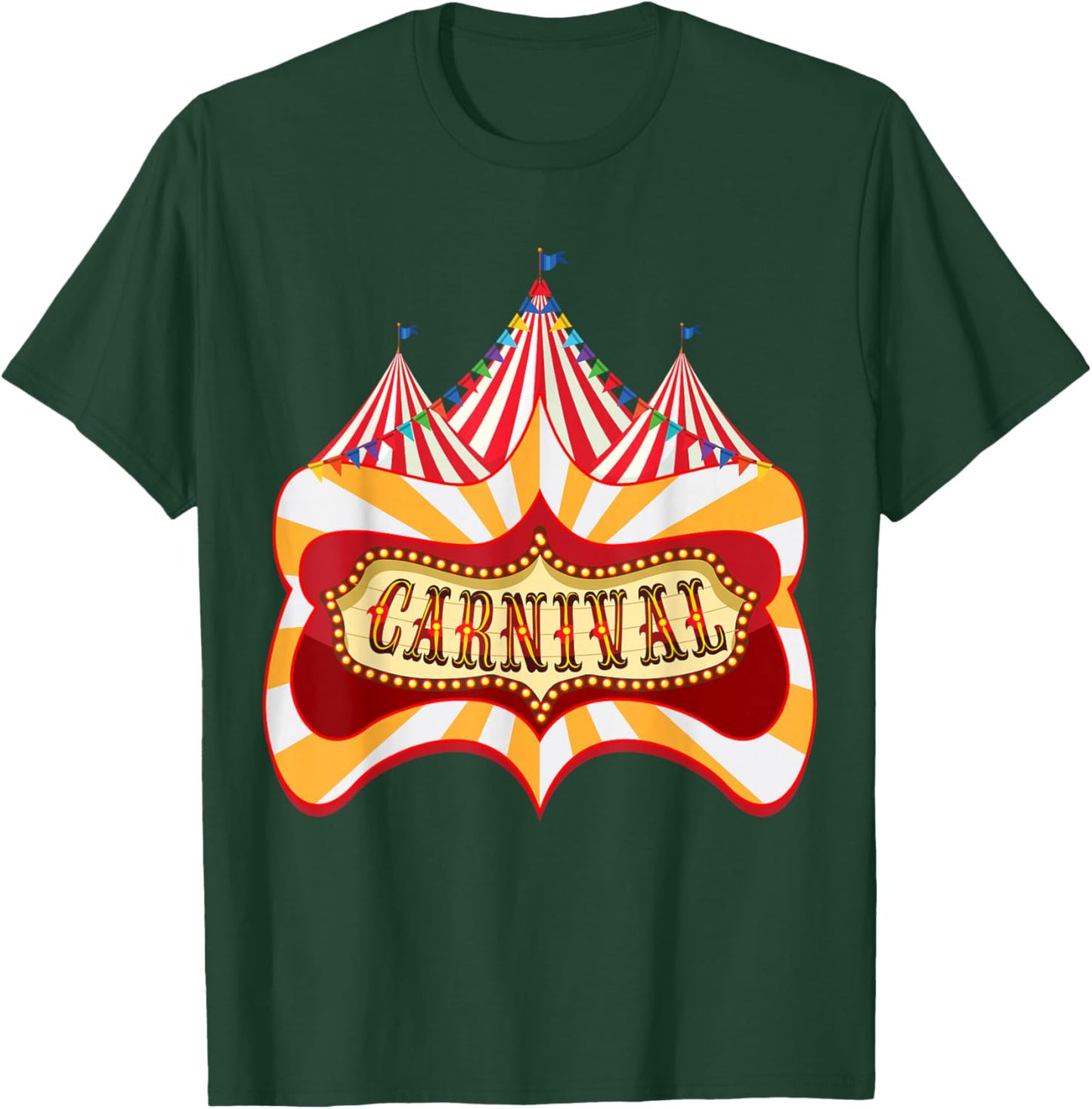 Carnival & Circus Staff - Funny Carnival Birthday T-Shirt - T-Shirt | Forest