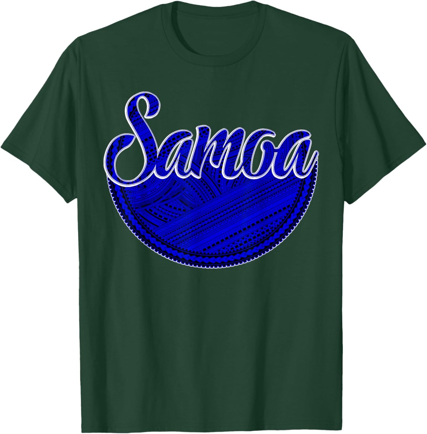 Samoa Tribal Design - Samoan Design - Polynesian Design T-Shirt - T-Shirt | Forest