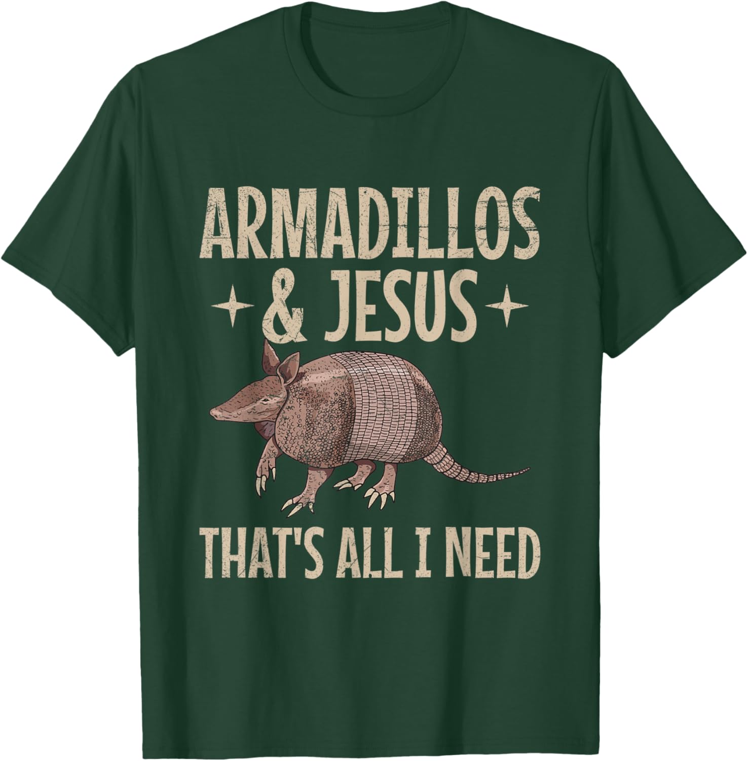 Armadillo Design for an Armadillo Lover T-Shirt - T-Shirt | Forest