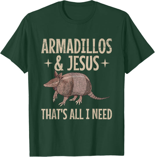 Armadillo Design for an Armadillo Lover T-Shirt - T-Shirt | Forest