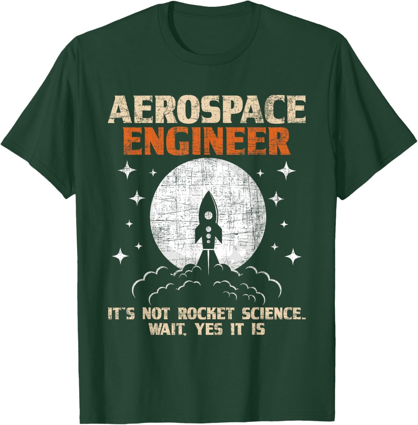 Aerospace Engineer - Aeronautical Engineering Aviation Lover Small T-Shirt - T-Shirt | Forest
