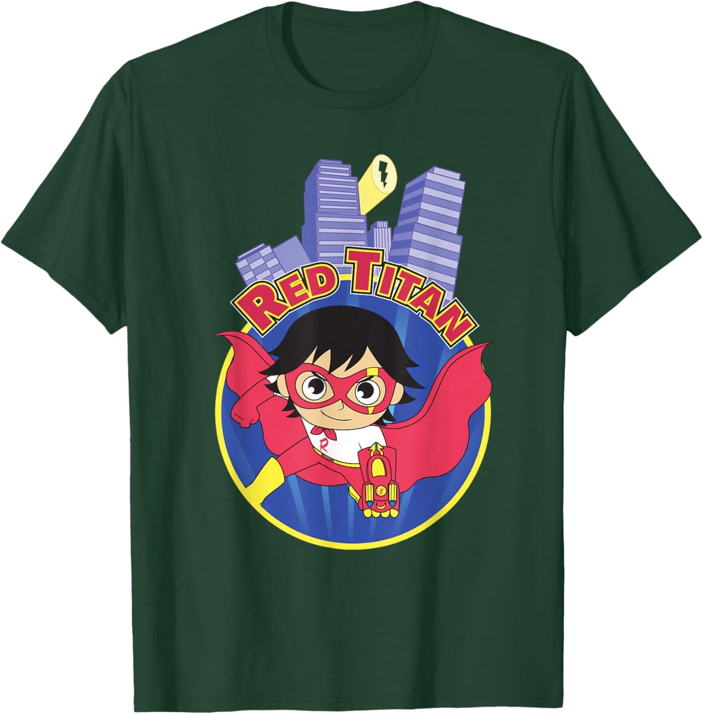 Ryan's World Titan Universe Red Titan T-Shirt - T-Shirt | Forest