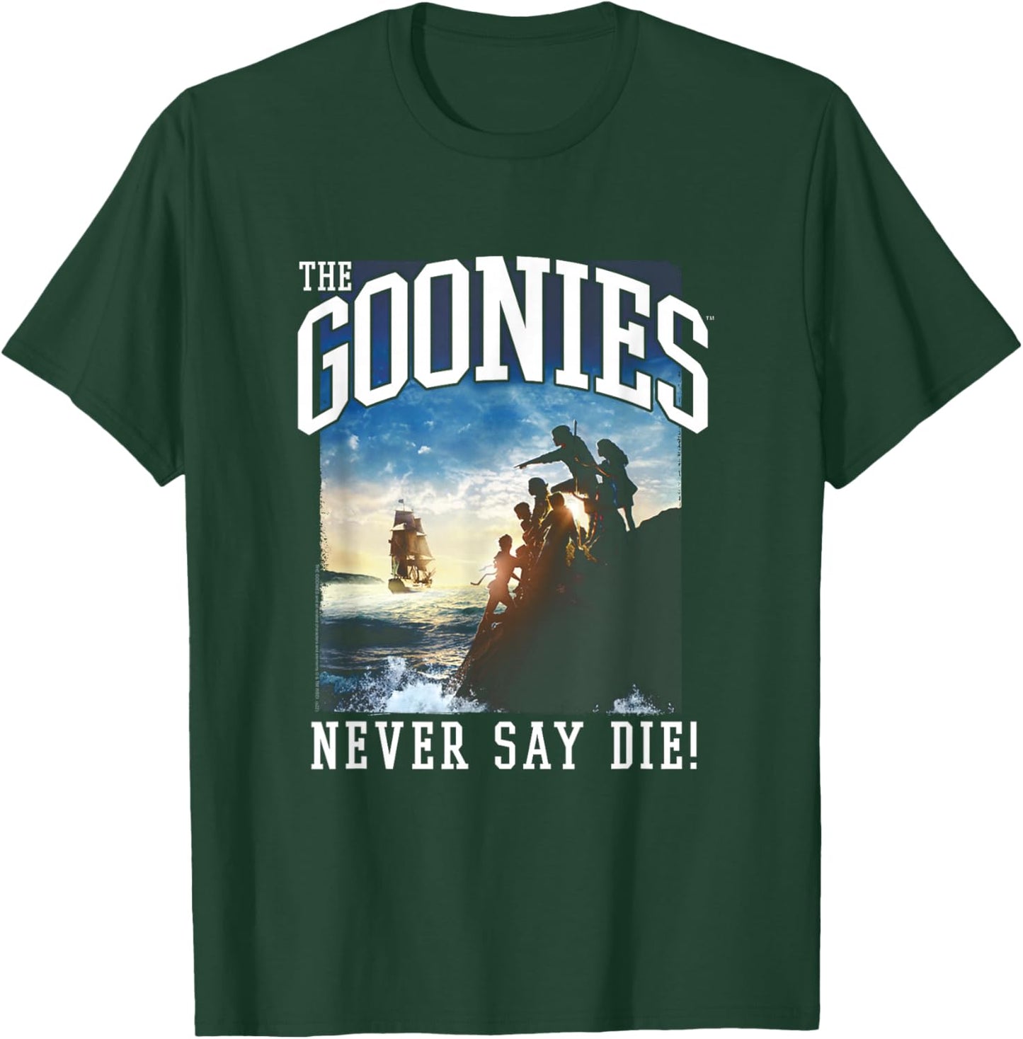 The Goonies Classic Movie Poster and Logo Movie T-Shirt - T-Shirt | Forest