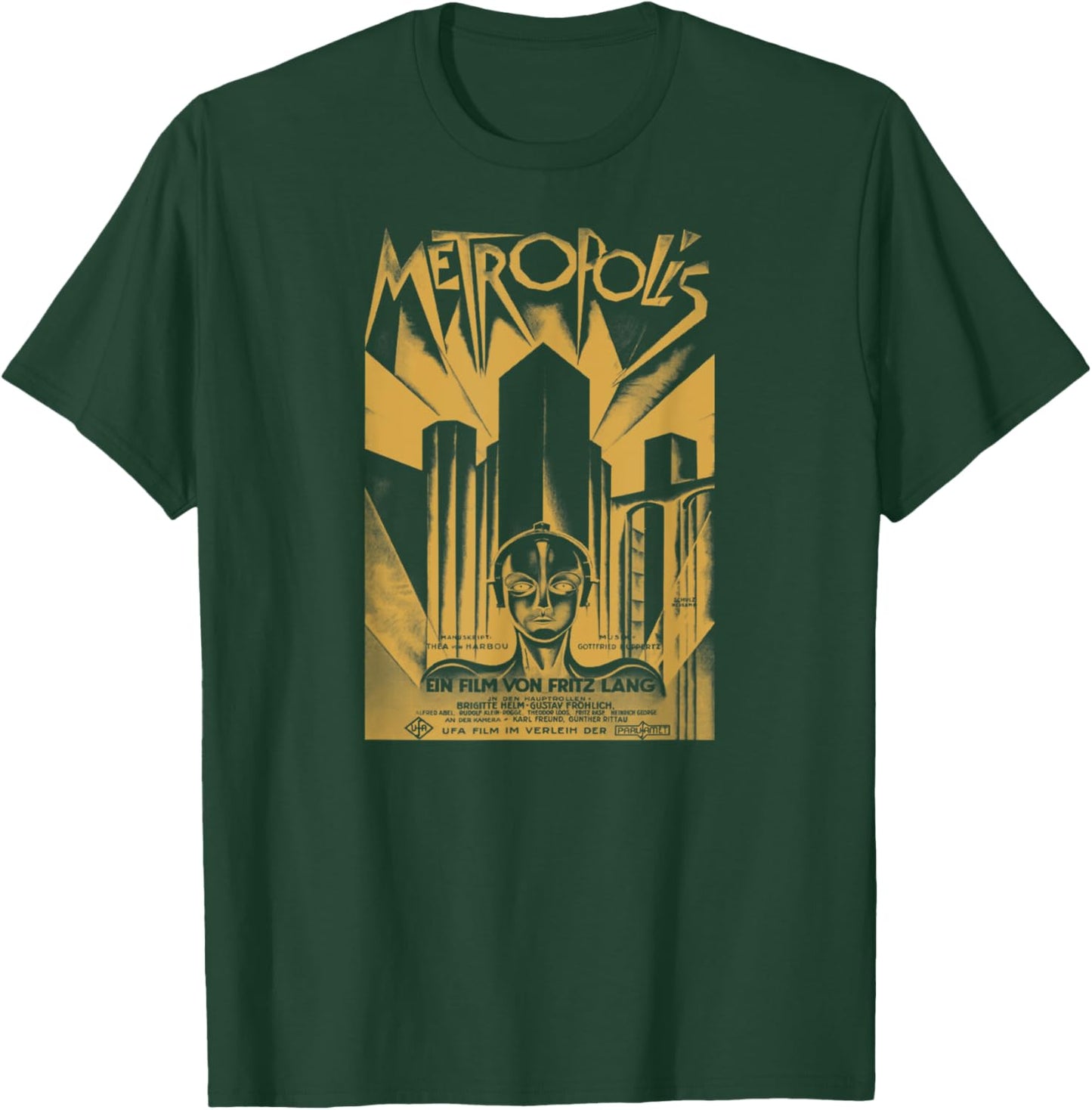 METROPOLIS (Halftone, high detail print) T-Shirt - T-Shirt | Forest