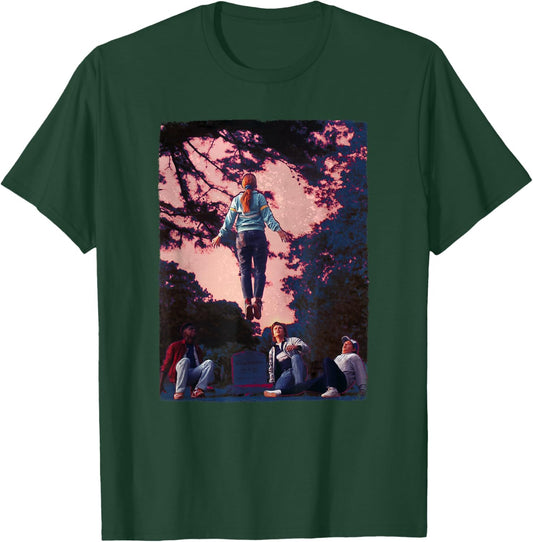 Stranger Things 4 Mad Max Floating Poster T-Shirt - T-Shirt | Forest
