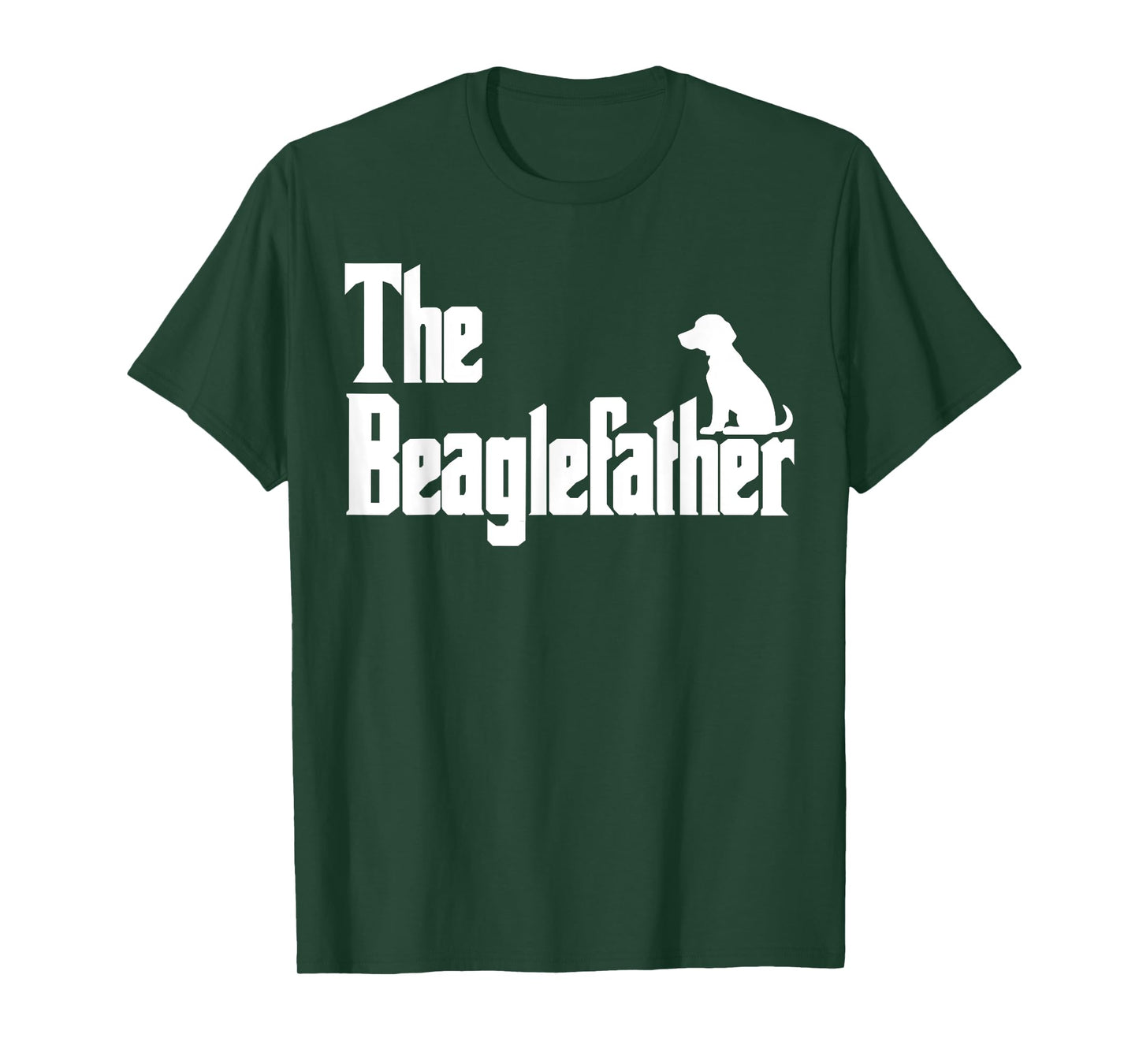 The BeagleFather Funny Beagle Dad Shirt Men Gifts T-Shirt