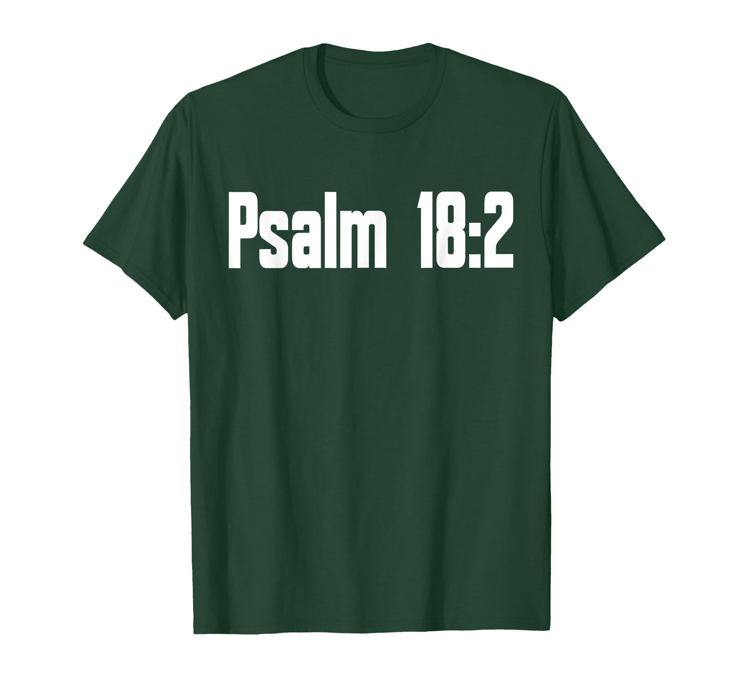Psalm 18:2 Bible Verse Christian Religious T-Shirt