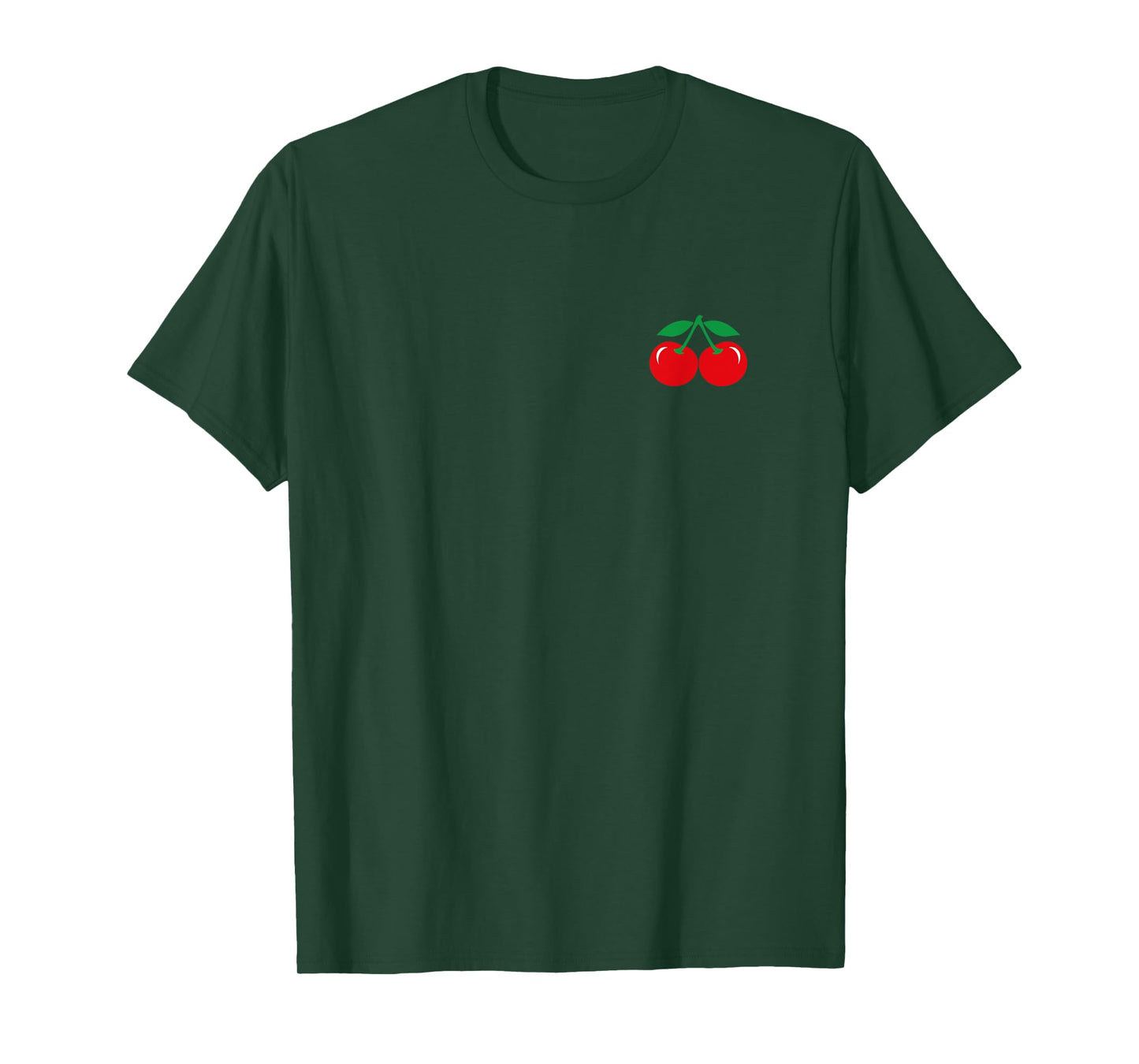 Humor Small minimalist Cherry fruit simple Cherries T-Shirt