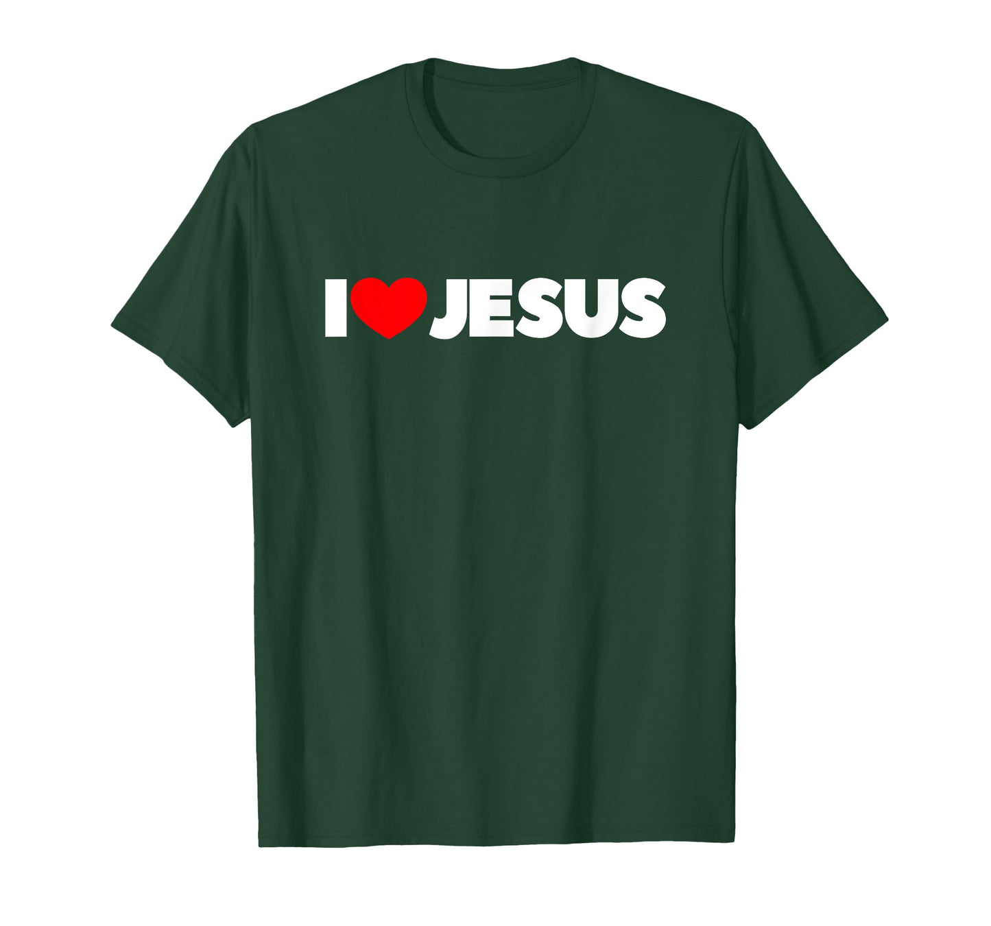 I Love (Heart) Jesus T-Shirt T-Shirt