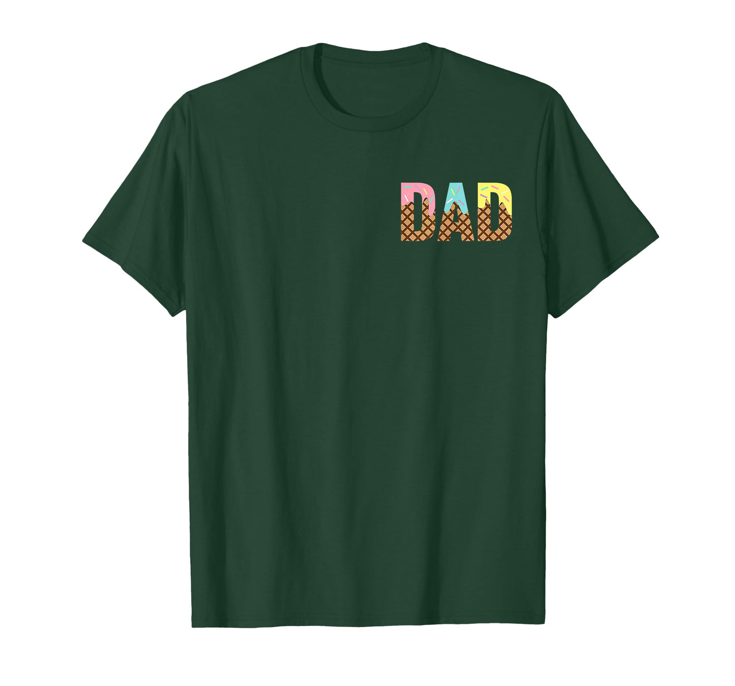 Dad Of The Sweet One Ice Cream 1st First Family Mother's Day T-Shirt