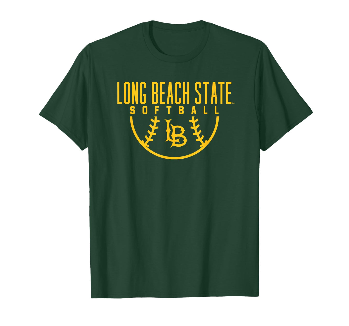 Cal State Long Beach CSULB Softball Arch T-Shirt