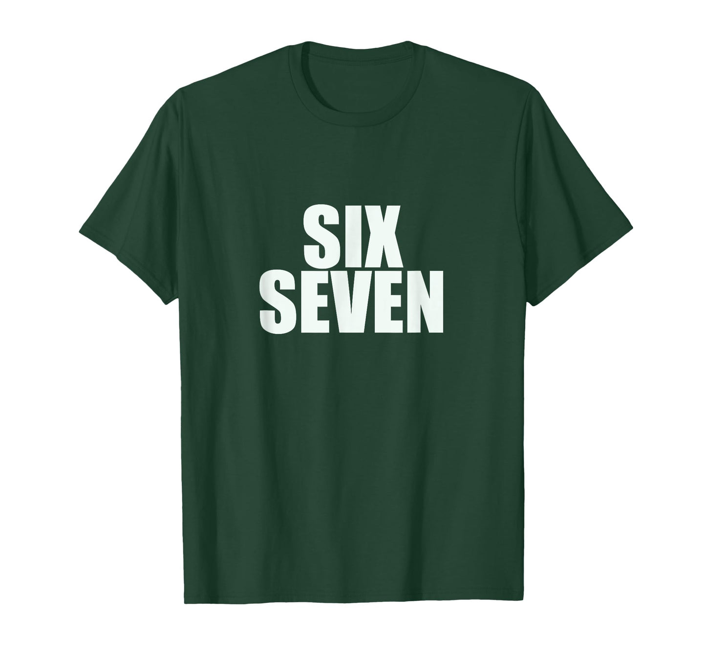 Fun Six Seven 6 7 Meme Design T-Shirt