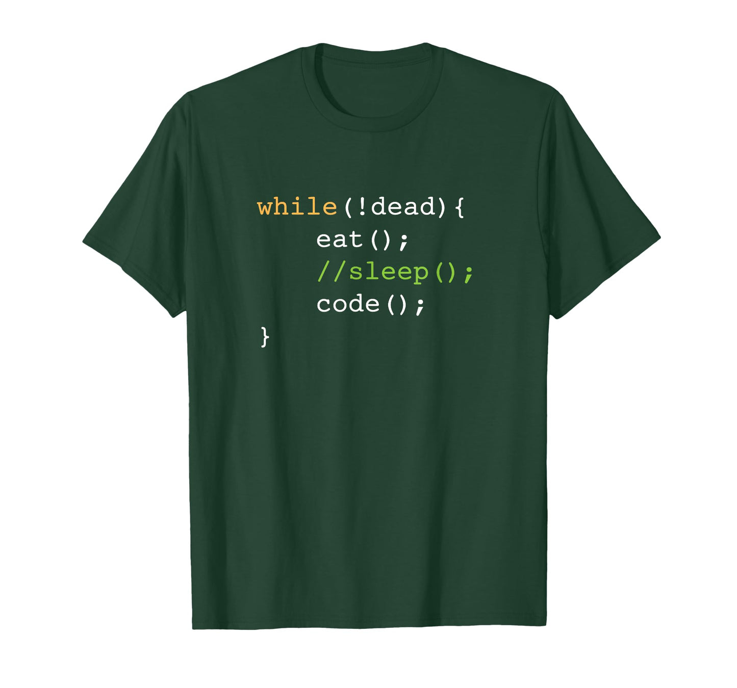 Funny Computer Science Programmer Eat Sleep Code T-Shirt T-Shirt