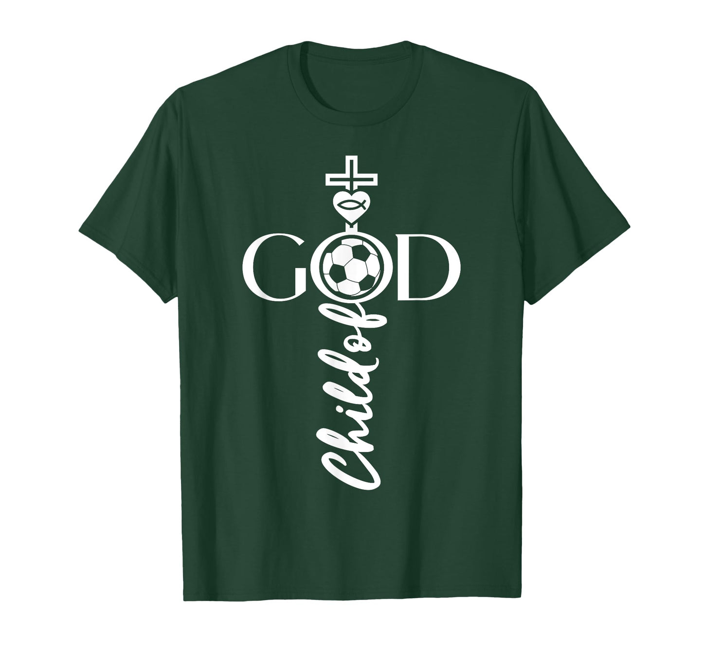 RELIGIOUS JESUS SOCCER CHILD OF GOD SOCCER T-Shirt
