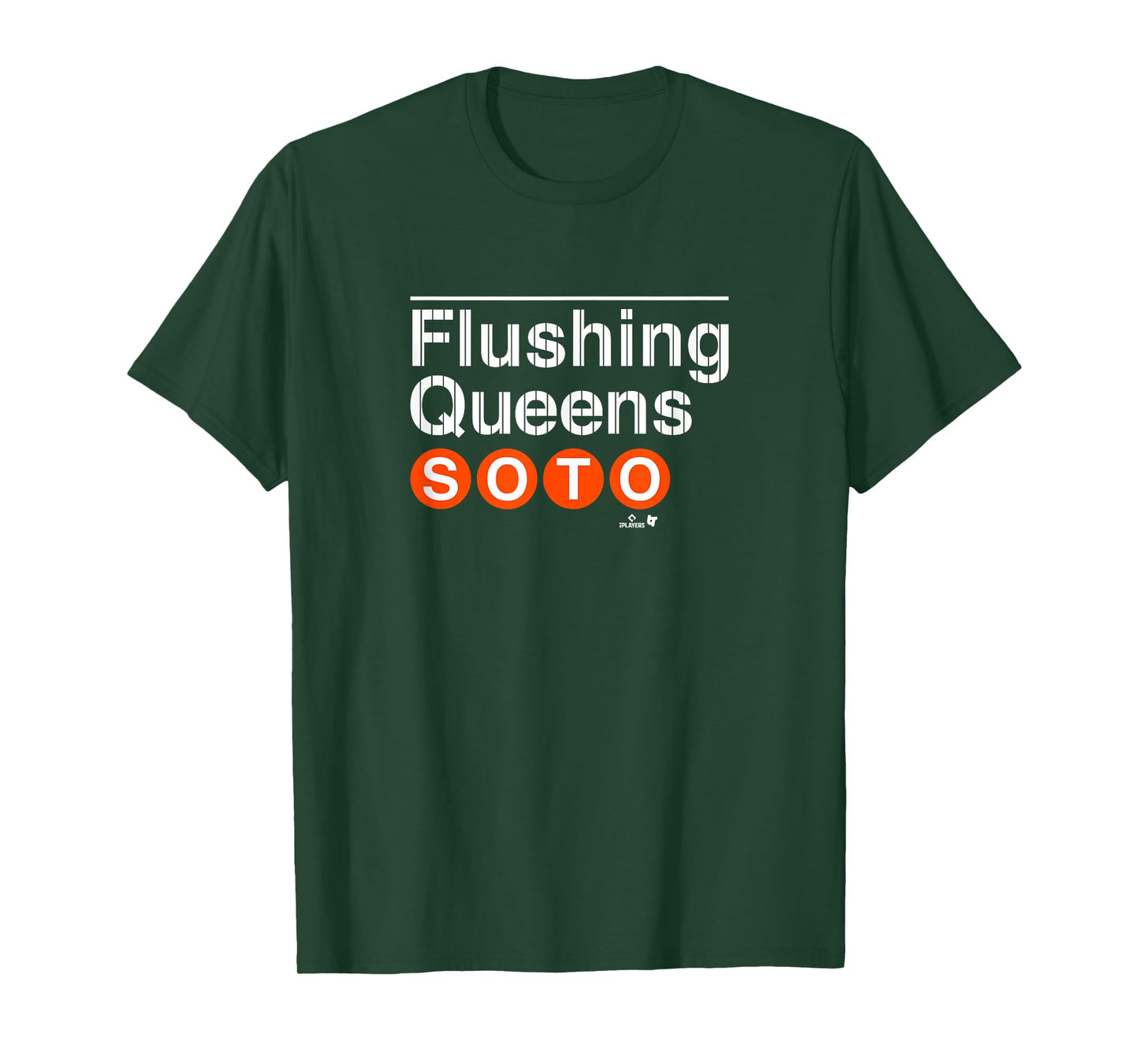 BreakingT Juan Soto - Subway Platform Sign - New York Baseball T-Shirt