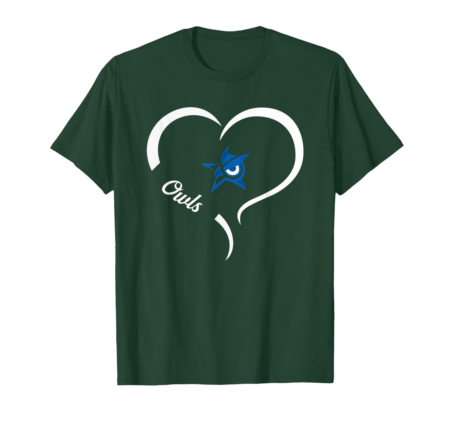 Joshua Owls Logo Half Heart Slogan HS T-Shirt
