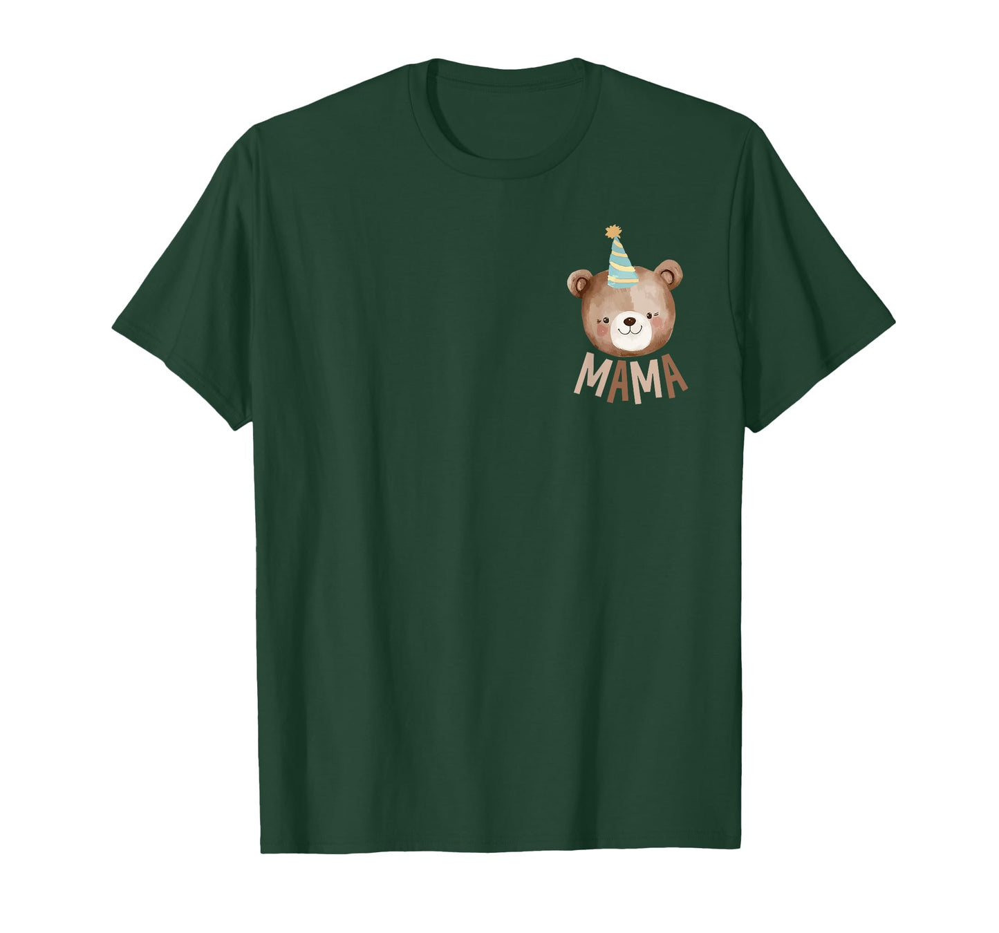 Mama Bear 1st Birthday Beary First Birthday Matching Family T-Shirt