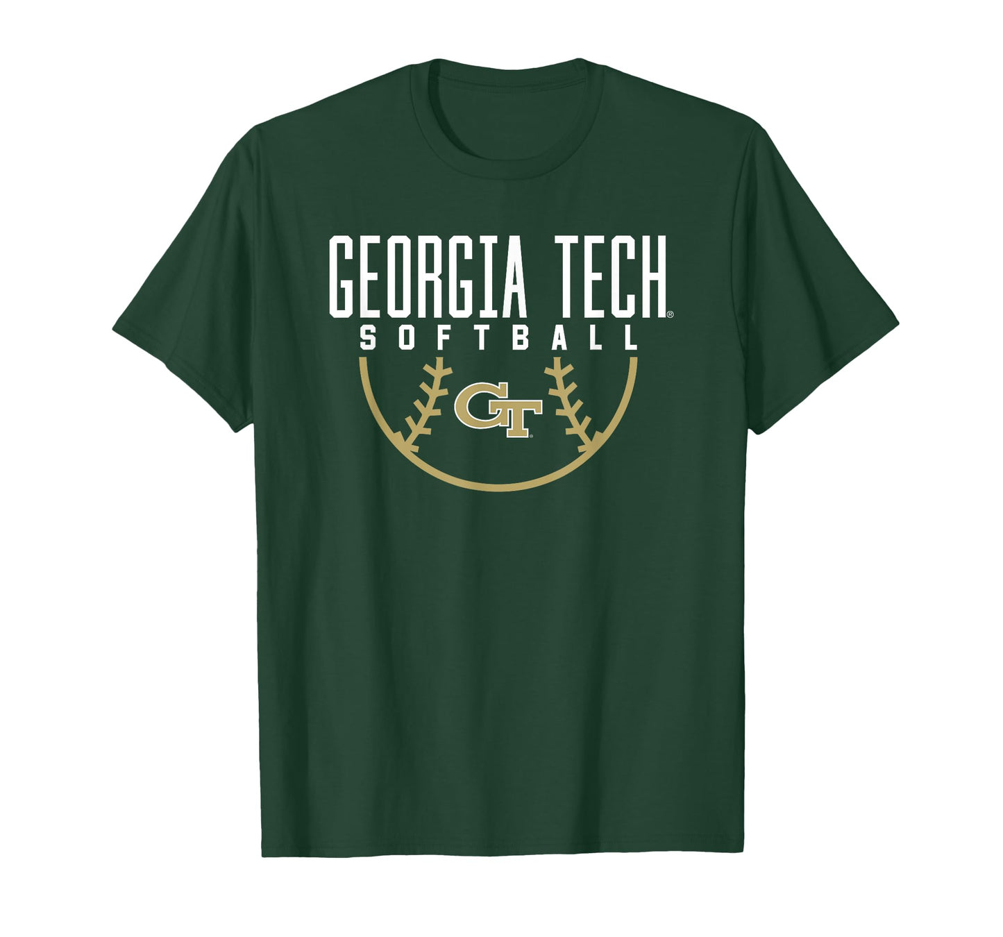 Georgia Tech Yellow Jackets Softball Arch T-Shirt