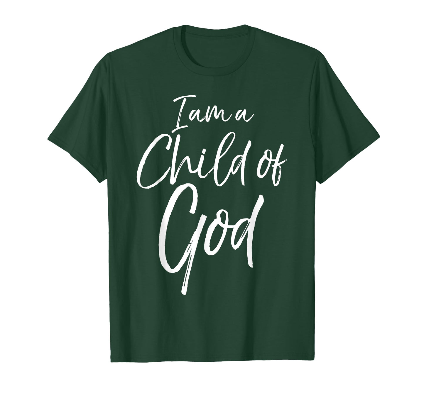 Cute Christian Salvation Quote Gift I Am a Child of God T-Shirt