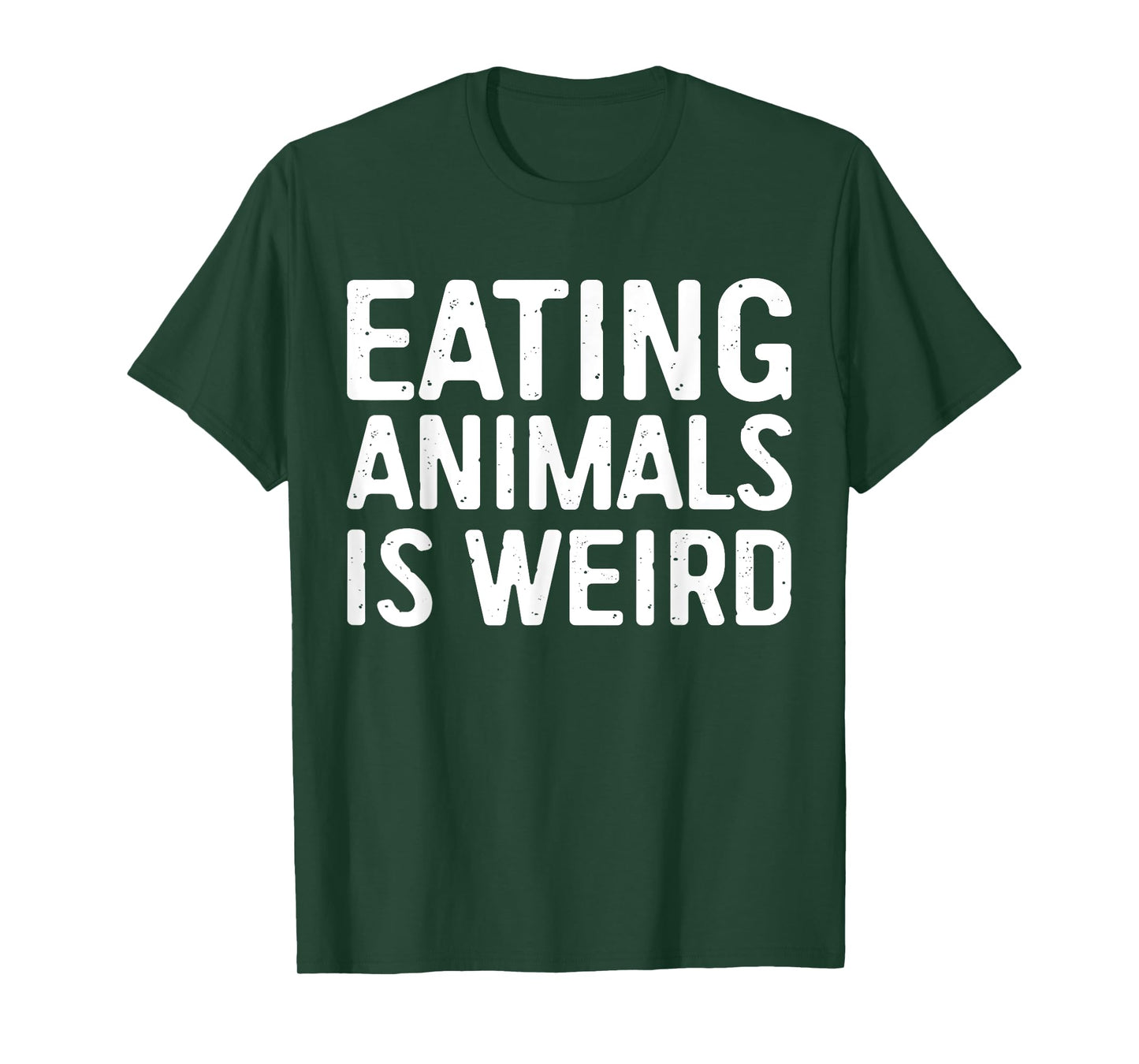 Eating Animals Is Weird Shirt Men Women Kid Vegan Vegetarian T-Shirt