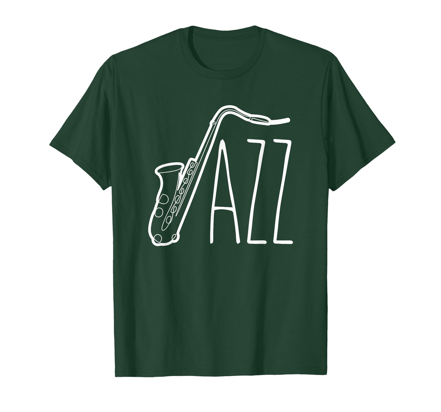 Cool Saxophone For Men Women Jazz Music Band Musician Player T-Shirt