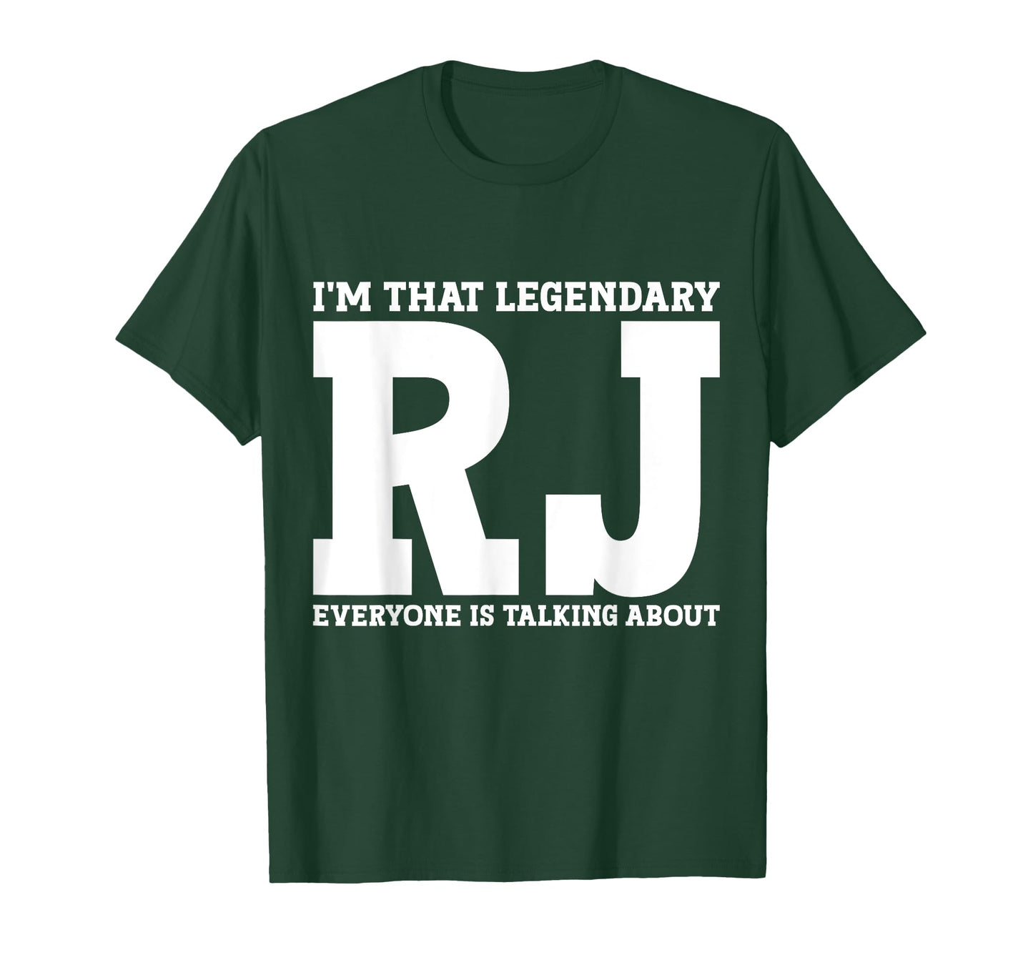 Rj Personal Name First Name Funny Rj T-Shirt