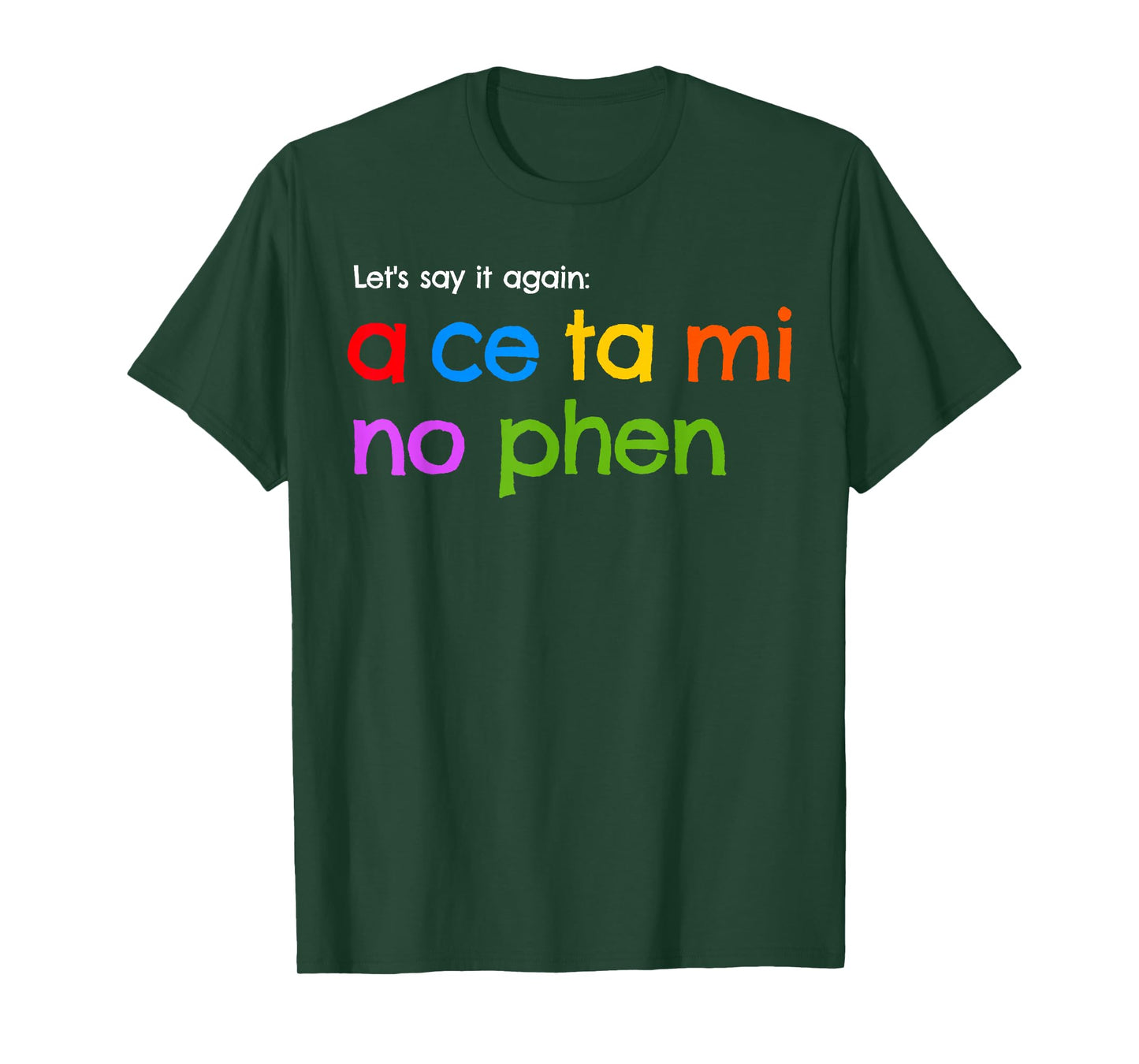 Acetaminophen How to Pronounce T-Shirt