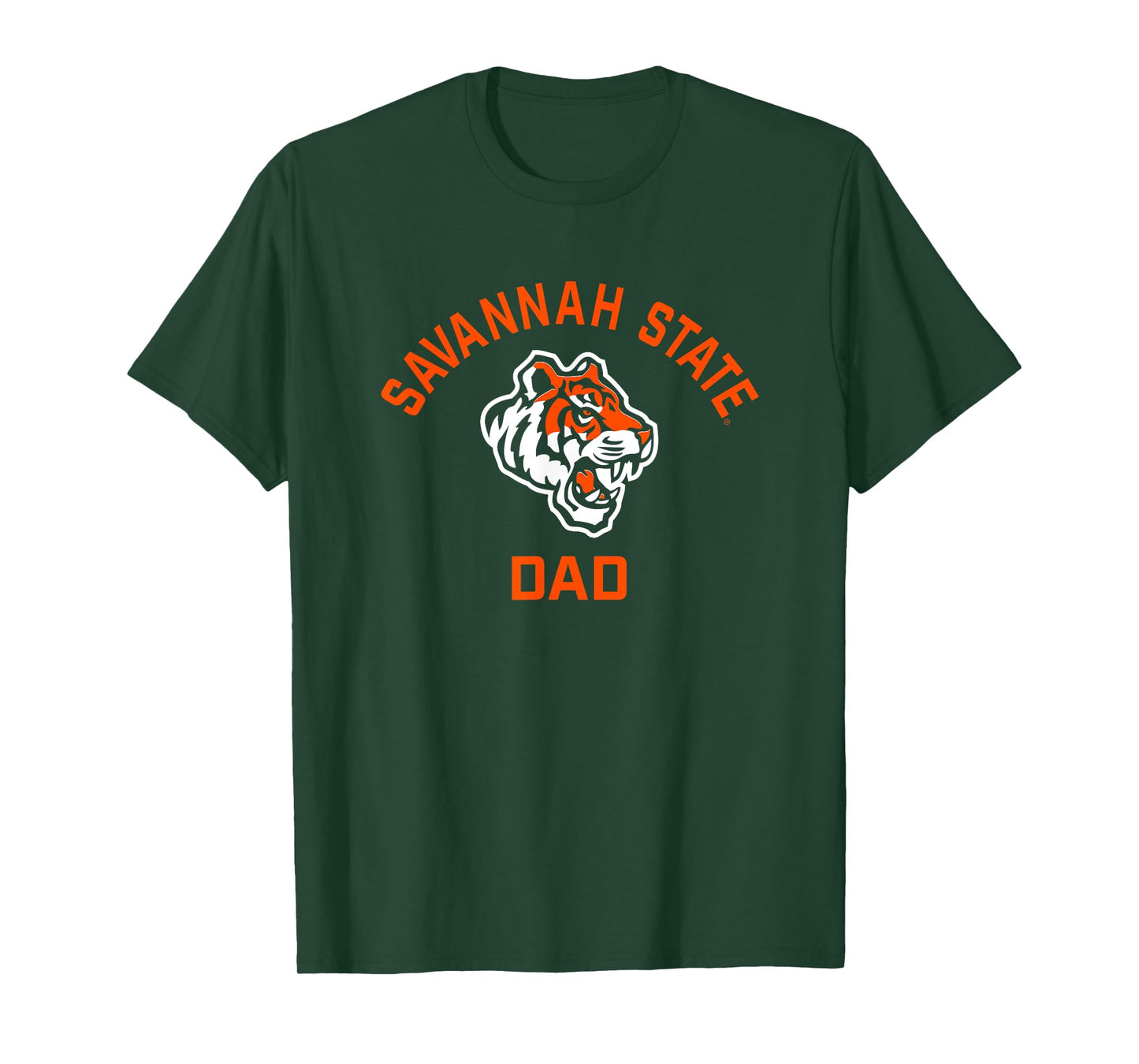 Savannah State University SSU Tigers Arched Dad T-Shirt