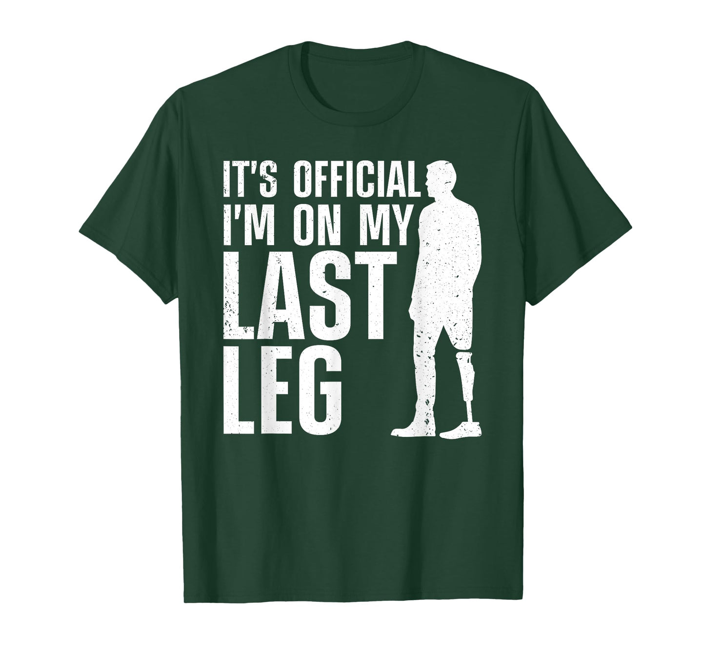 Cool Leg Amputee Art For Men Women Prosthetic Leg Amputation T-Shirt