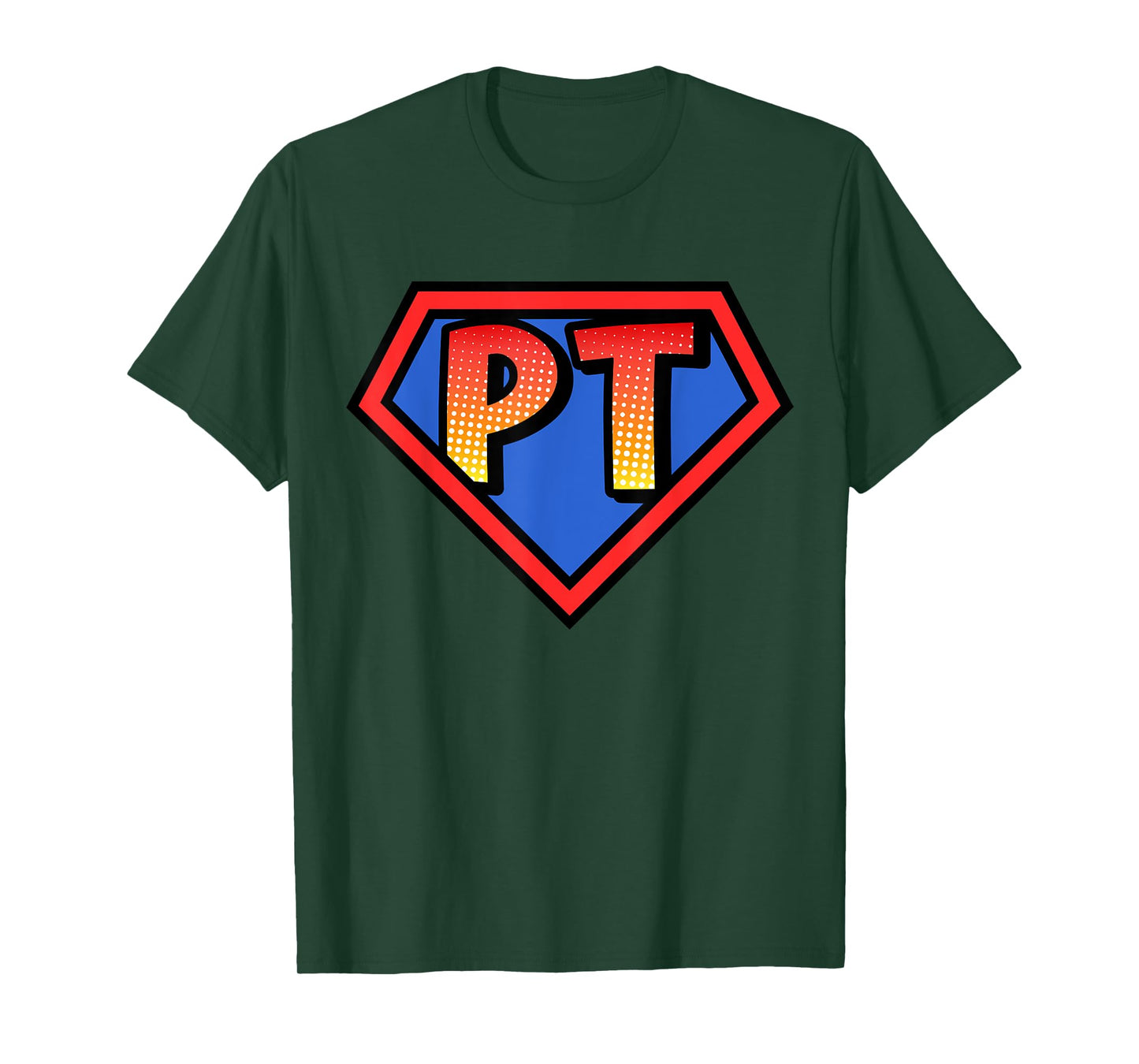 Superhero PT Physical Therapy - Halloween Costume T-Shirt